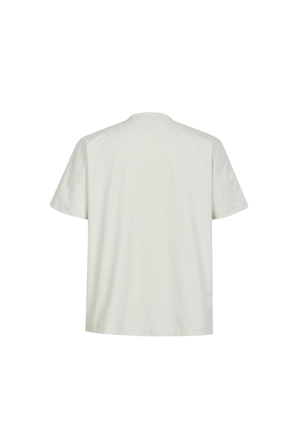 Gradient Leopard Print Crew Neck T-Shirt, Casual Loose Fit Short Sleeve Tee for Men