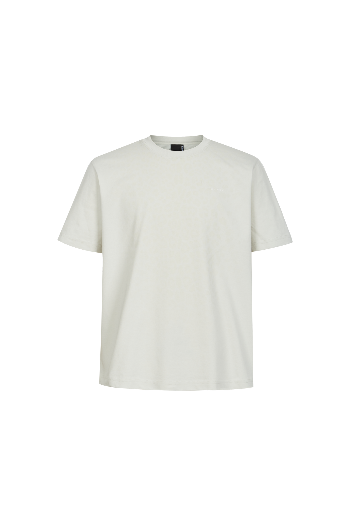 Gradient Leopard Print Crew Neck T-Shirt, Casual Loose Fit Short Sleeve Tee for Men