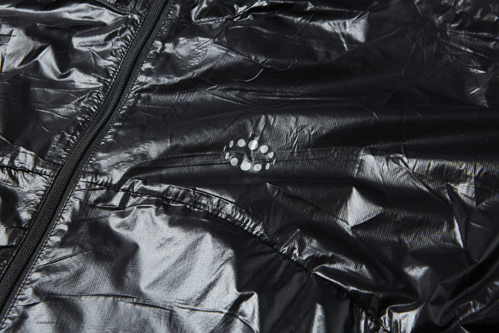 Shiny Crinkled Hooded Windbreaker Jacket, Lightweight Packable Windproof Hood Jacket for Men, Streetwear Running Shell