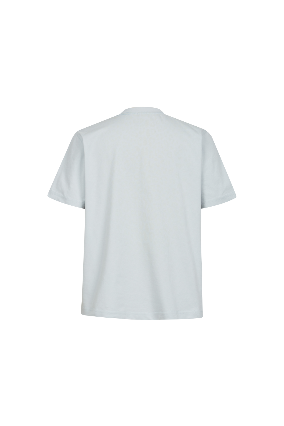 Gradient Leopard Print Crew Neck T-Shirt, Casual Loose Fit Short Sleeve Tee for Men