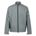 Men Thermochromic Leopard Print Stand Collar Wind Jacket, Temperature Activated Color Changing Jacket with Reflective Back Graphic