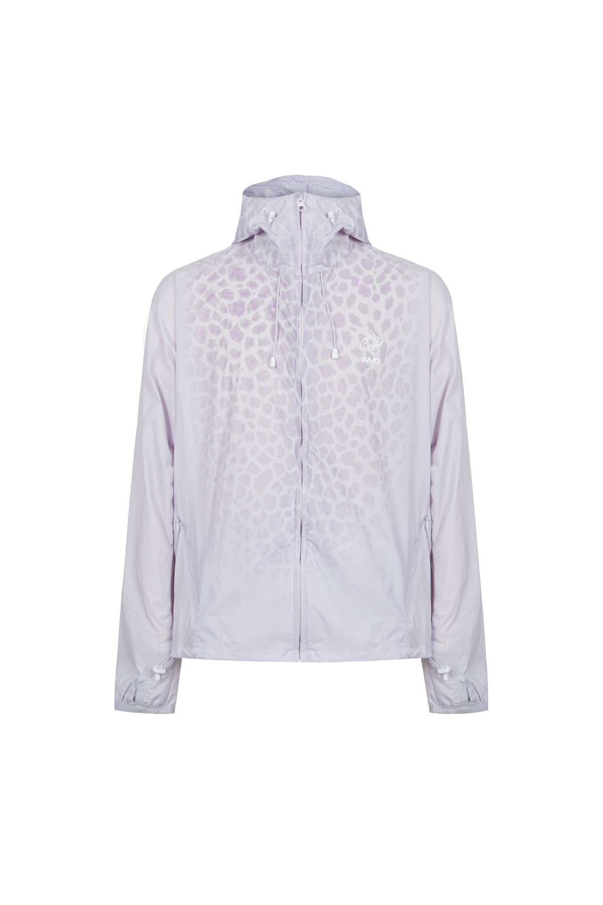 UPF50+ Photochromic Leopard Sun Protection Jacket, Lightweight Breathable Hooded Outdoor UV Protection Skin Coat for Hiking Running