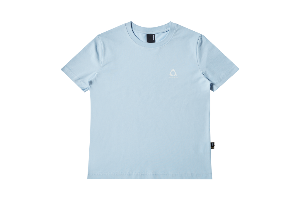 Fitted Crew Neck T-Shirt, Solid & Faded Leopard Print Short Sleeve Tee, Remedy Logo Basic Top