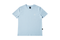 Fitted Crew Neck T-Shirt, Solid & Faded Leopard Print Short Sleeve Tee, Remedy Logo Basic Top