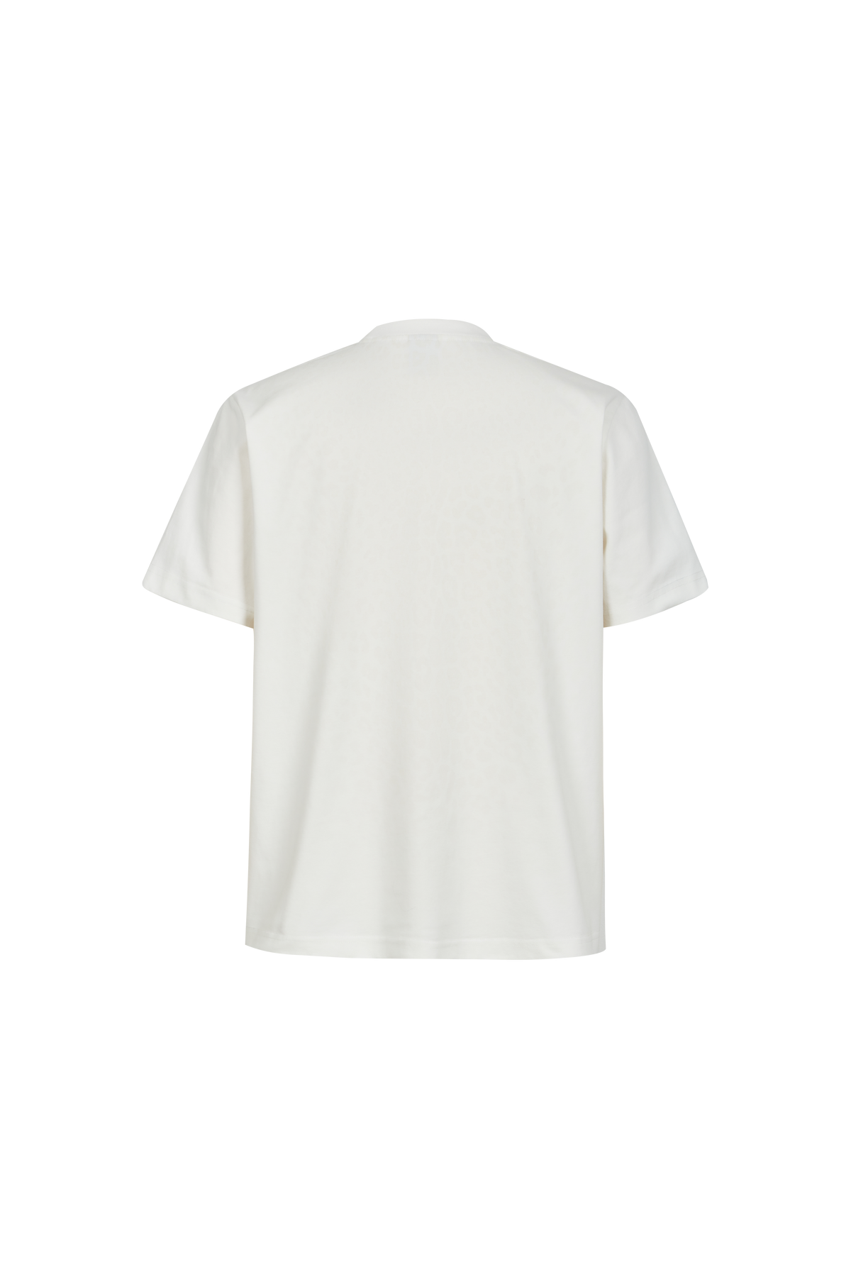 Gradient Leopard Print Crew Neck T-Shirt, Casual Loose Fit Short Sleeve Tee for Men